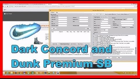 Top Nike Bot - Nike Sneaker Bot - Dark Concord and Dunk Premium SB