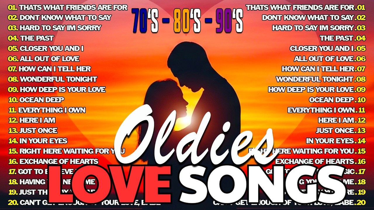 Best Old Love Songs ❤️ Greatest Hits Collection 70s 80s 90s for Timeless Romance & Memories