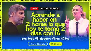 📹 REPLAY Taller: Recupera tu Tiempo con IA con Jose Villalobos y Vilma Núñez, PhD screenshot 4