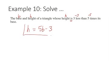 3.2E Part 3 and 4 Solving Polynomial Word Problems