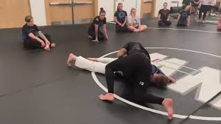 Takedown to cuffing