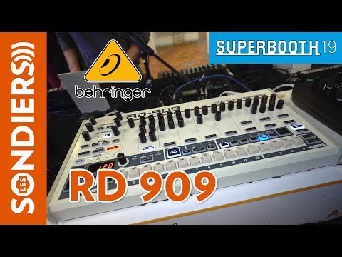 [SUPERBOOTH 2019] BEHRINGER RD 909 DEMO DE MALADE feat. Roy Perez