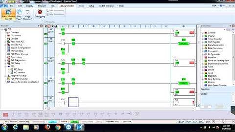 KOYO PLC- Programming ladder structure