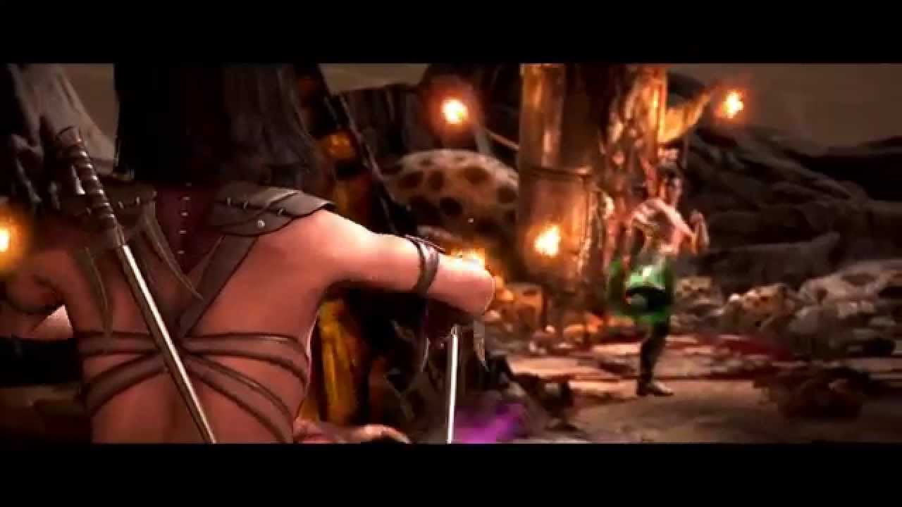 Mortal Kombat X Mileena Vs Johnny Cage Intro Youtube