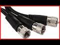 Reliable 18' Dual CB Antenna Co-Phase RG-59A/U Coaxial Cable for Clear Signal
