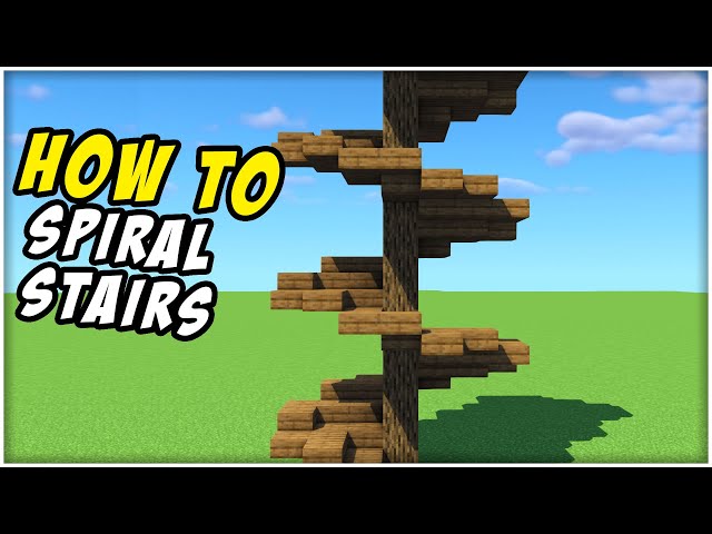 Stone Spiral Stairs (Stackable) - Outer Minecraft Map