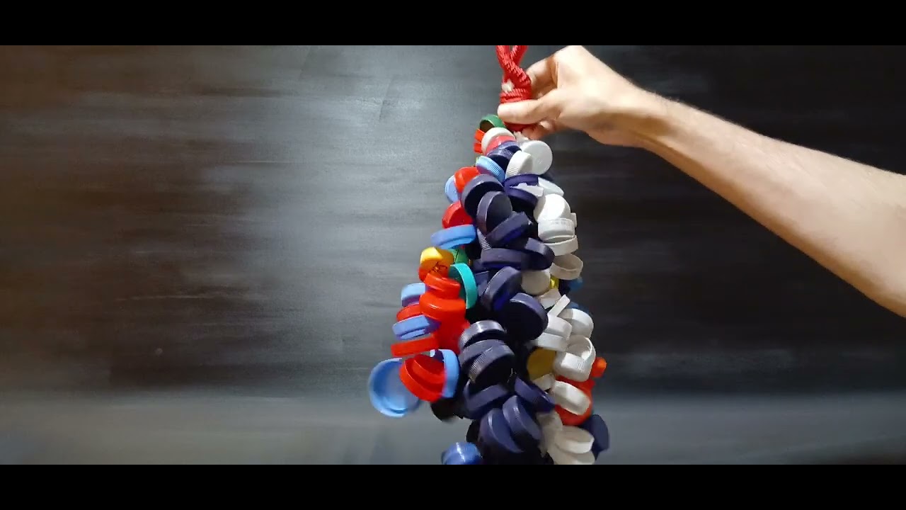 Rattle Shakers Made ouf of Plastic and Metal Bottle Caps - YouTube