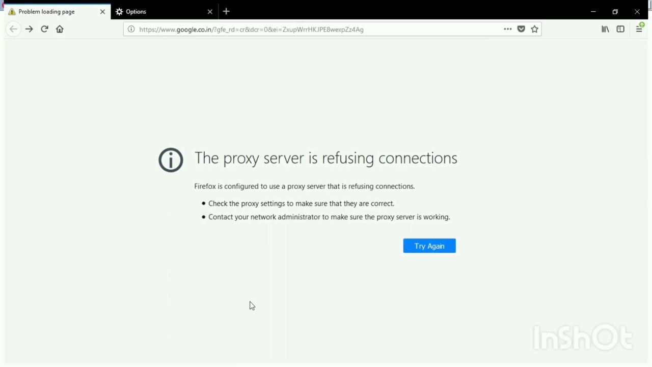 тор браузер не работает the proxy server is refusing connections hudra