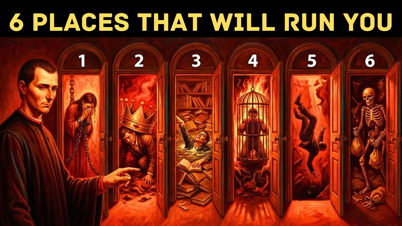 6 Places That Will RUIN You — Machiavelli's Warning