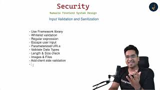 01 11  Input Validation and Sanitization