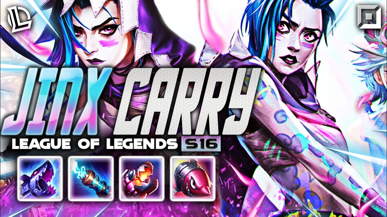 JINX MONTAGE #64 - JINX CARRY | Ez LoL Plays