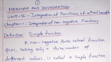 Measure theory|| part-4 MSC/PG Semester-2 Paper-VIII(CC-8) mathematics ~Mathotec
