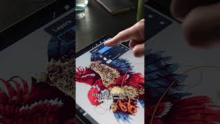 Here's a few tips for making the most of your layers 🥞 #procreate