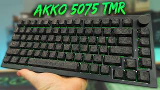 BEST Budget TMR Keyboard - Akko 5075 V5