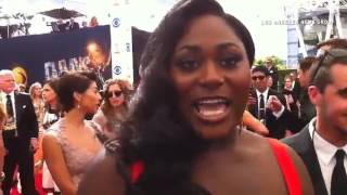 Danielle Brooks is one hot tomato at #emmys