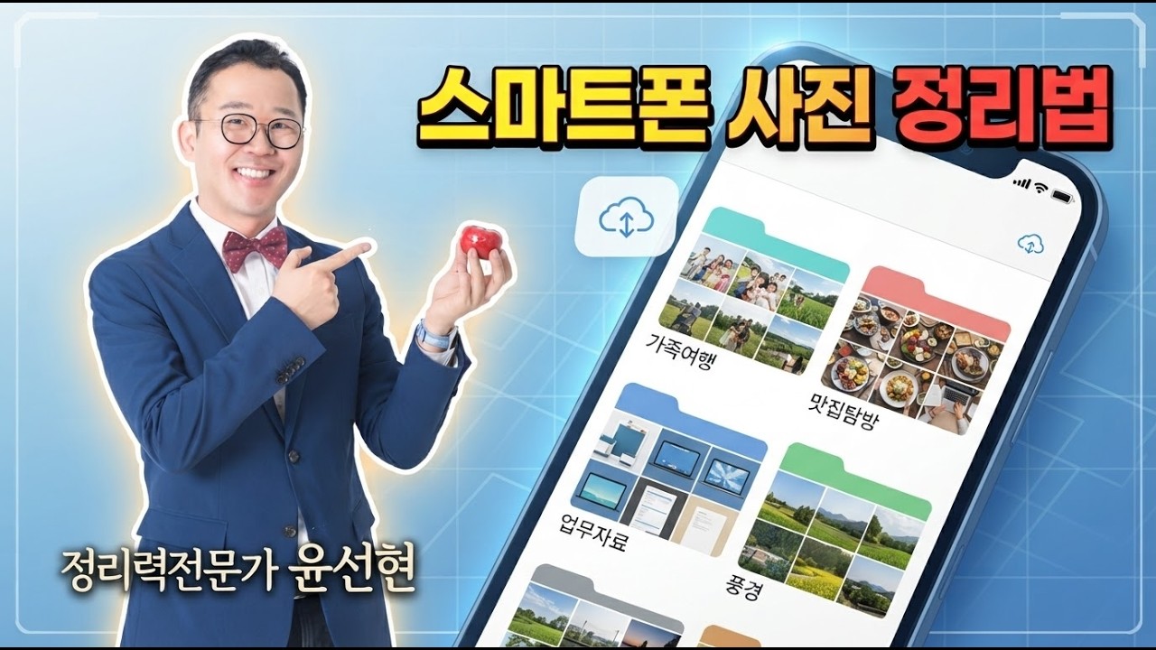 스마트폰 사진 정리법 | 3만 장에서 100장만 남기는 하루 5분 습관