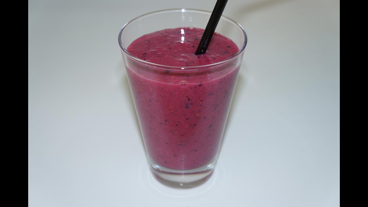 Recette Smoothie aux fruits (facile, rapide)