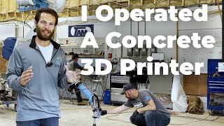 REALITY of Concrete 3D Printer Operation HANDS ON
