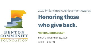 2020 Philanthropic Achievement Awards
