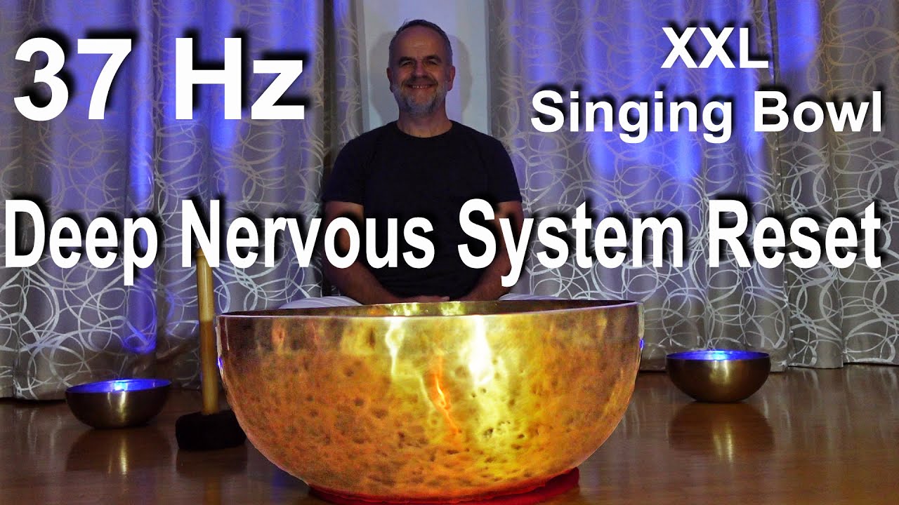 Deep Theta Sound Healing Meditation with a 18 kg Huge Himalayan Singing ...