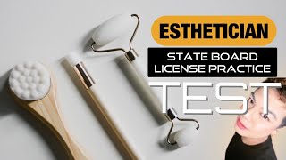 Esthetician State Board License Guide Practice Written Test | Study With Me| Zi Takeover