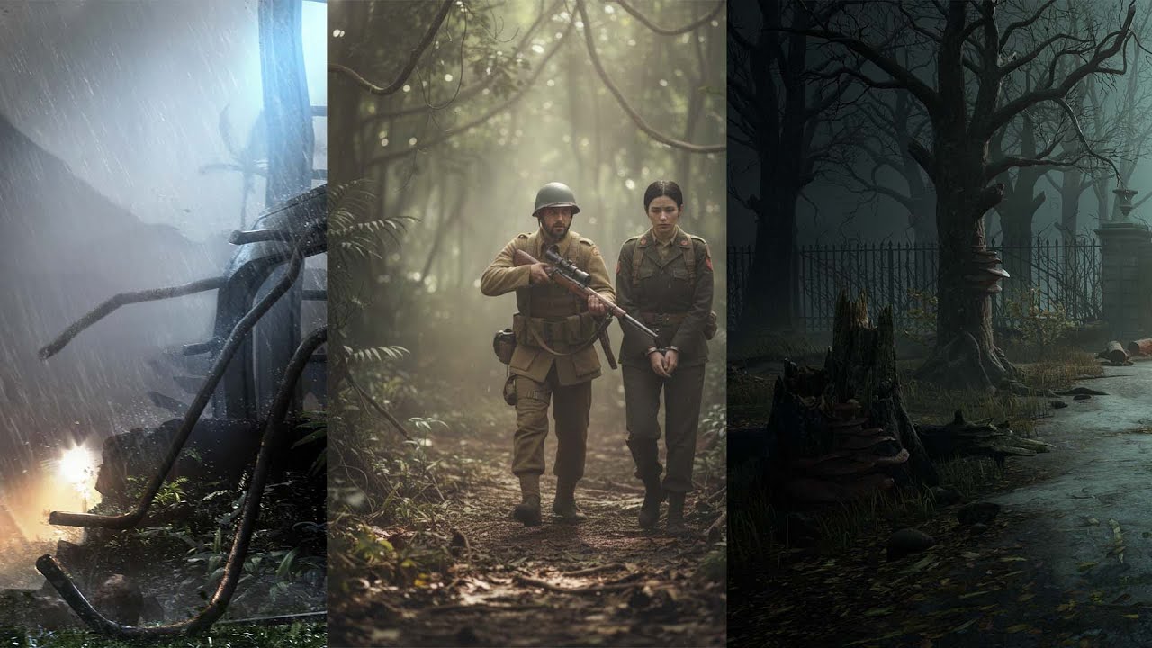 Short & Catchy: "පිස්සු හැදෙන X-Ray Shots! 💀 Sniper Elite 5 Highlights 