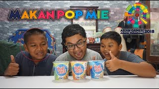 Makan POP MIE edisi ASIAN GAMES 2018  [REVIEW]