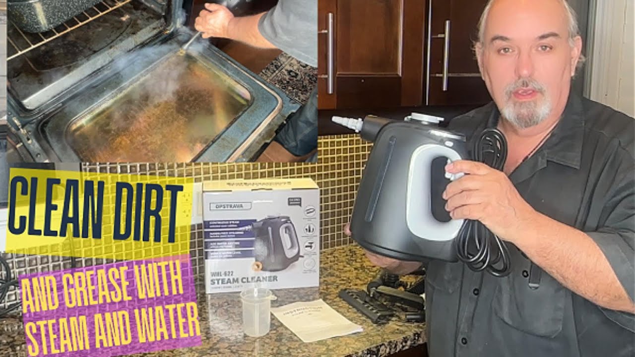 Мощный ручной пароочиститель. Быстрый нагрев. Глубокая очистка.