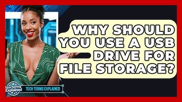 Why Should You Use A USB Drive For File Storage? - Tech Terms Explained