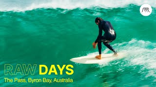 RAW DAYS | The Pass, Byron Bay, Australia | 60-second right-hander waves