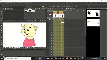 How to make a Character blink and nod in Opentoonz by Eazidor