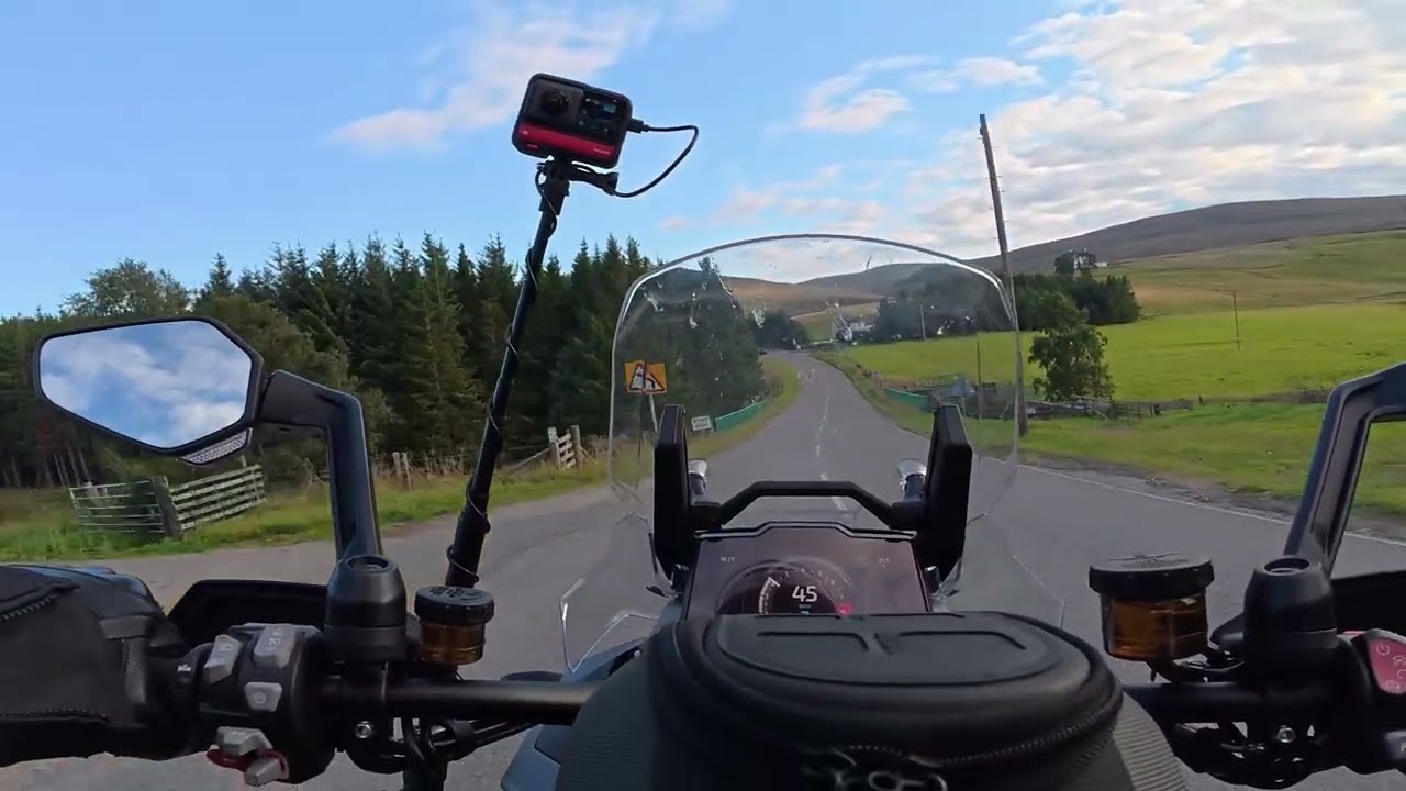 Ride out to the Scottish Highlands - Tomintoul towards Strathdon part 8