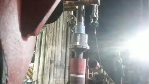 13.38 Casing trip with CRT, casing running tool