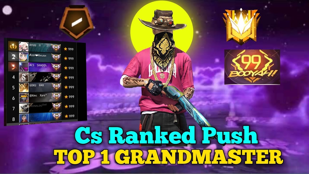 FREE FIRE LIVE 🔴 CS RANKED PUSH ( GOLD TO GRAND MASTER ) #freefire # ...