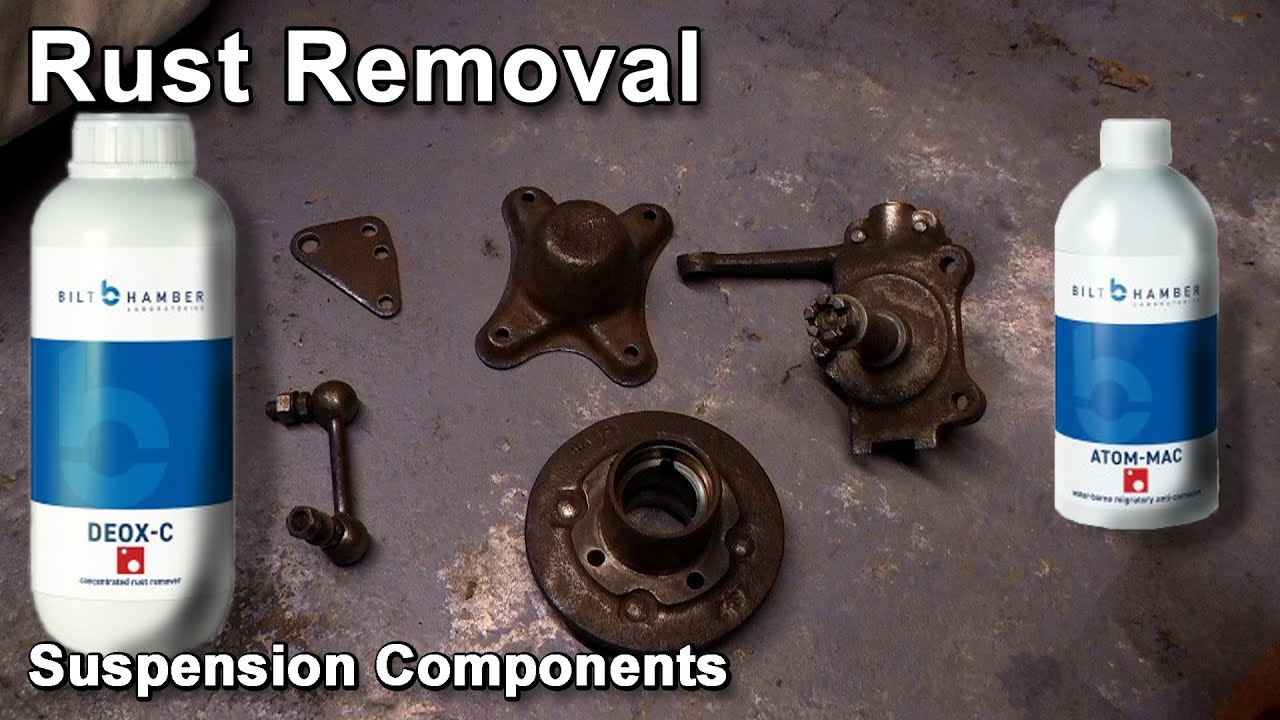 Removing rust – abrasive methods – working by hand