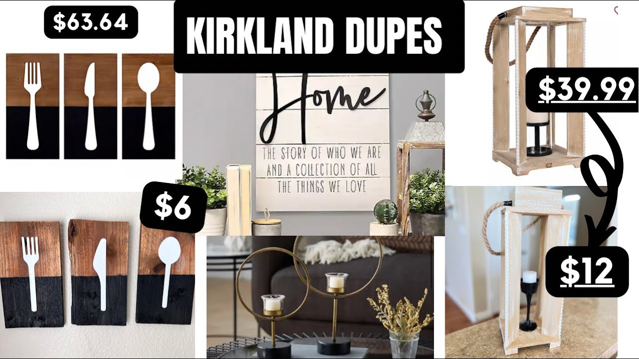 Kirkland’s Dupes DIY Kirkland’s Dupes Dollar Tree Kirkland's Dupes