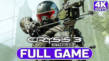 CRYSIS 3 Remastered Full Game Walkthrough (No Commentary | 4K 60FPS Ultra HD)