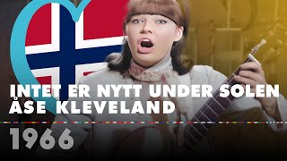Intet Er Nytt Under Solen - Åse Kleveland (Norway 1966 – Eurovision Song Contest Hd)