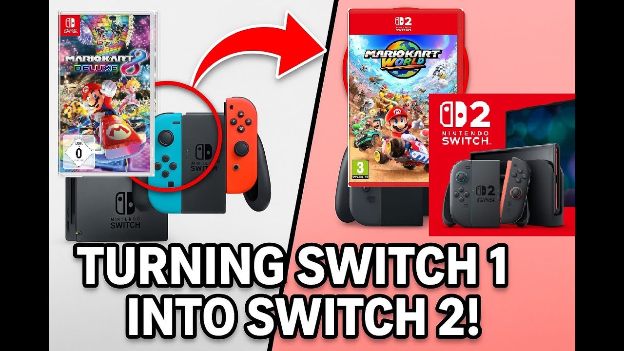 HOW TO TURN YOUR NINTENDO SWITCH 1 INTO A NINTENDO SWITCH 2 ...