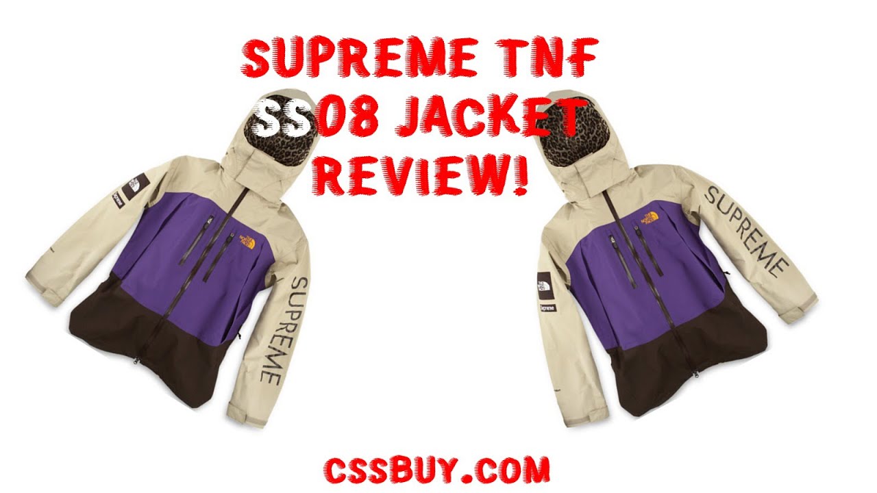 SUPREME X TNF SUMMIT JACKET FW2008 AMAZING JACKET! - YouTube