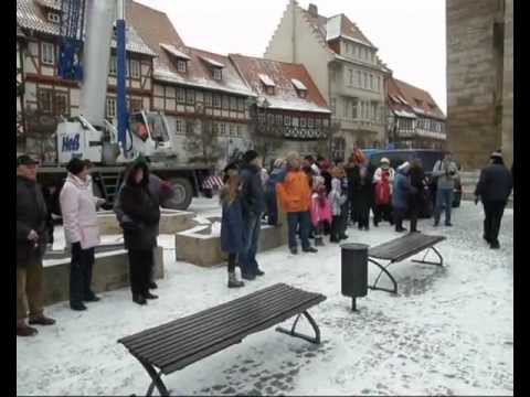 Einbau geschweißte Messglocke Marktkirche in Bad Langensalza