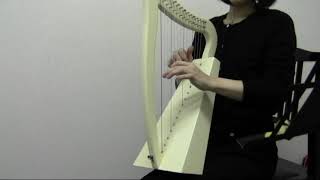 グレースハープ・インターナショナル / パステルハープ15弦～ Ivory