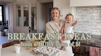 From Scratch Breakfast Ideas From A Busy Mom of 5!
