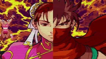 Marvel vs. Capcom - Chun-Li, Strider Hiryu vs. Captain Commando, Strider Hiryu 2