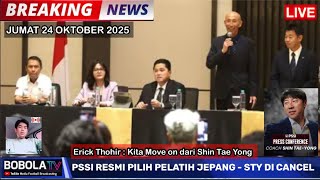 Download Lagu 🔴LIVE PSSI . DETIK - DETIK PENGUMUMAN PELATIH TIMNAS INDONESIA . TINGGALKAN STY PILIH PELATIH JEPANG MP3 Download Lagu 🔴LIVE PSSI . DETIK - DETIK PENGUMUMAN PELATIH TIMNAS INDONESIA . TINGGALKAN STY PILIH PELATIH JEPANG MP3