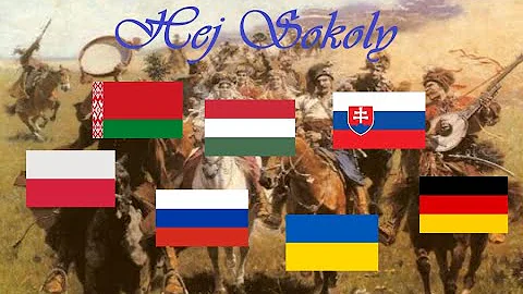 Hej sokoly in 7 languages