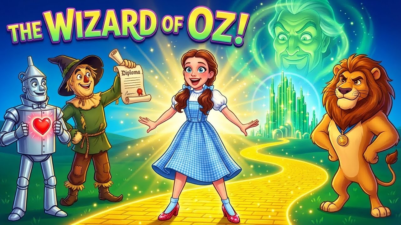 The Wizard of Oz |  School Play Script | Short Drama for Kids