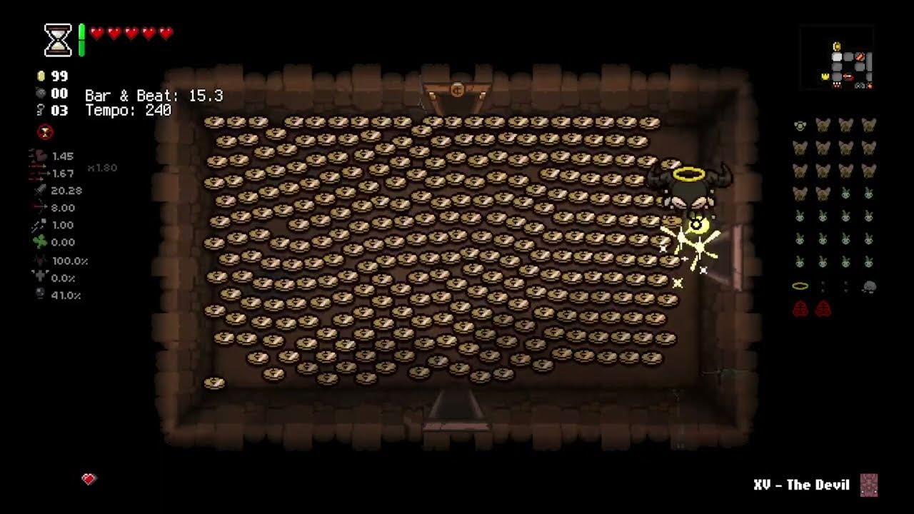 Melodic Coins Caves The Binding of Isaac Repentance (Mod) YouTube