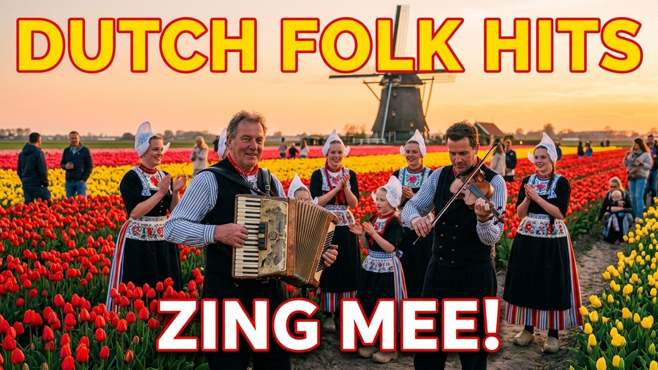 De 30 Mooiste Nederlandse Volksmuziek Hits – 90 Minuten Vrolijke Hollandse Muziek en Meezingers