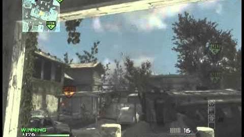 MW3 Random Throwing Knife on Fallen